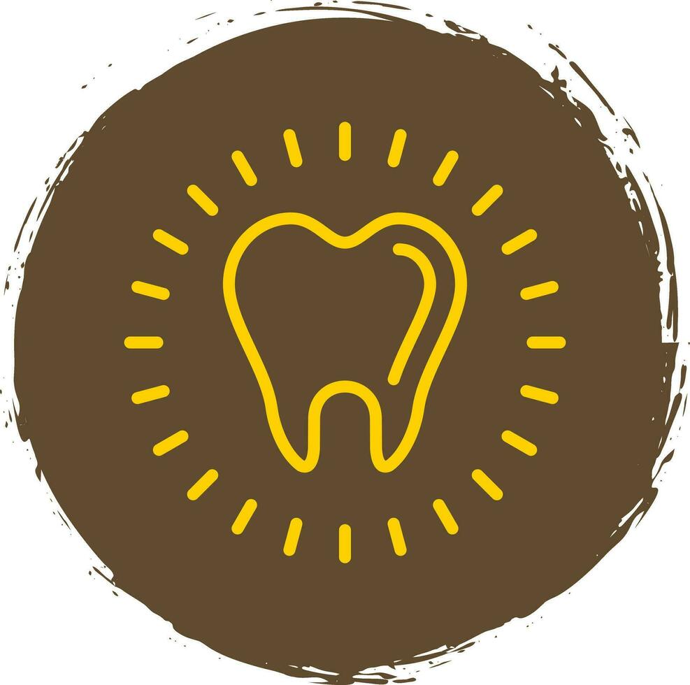 design de ícone de vetor de clareamento dental