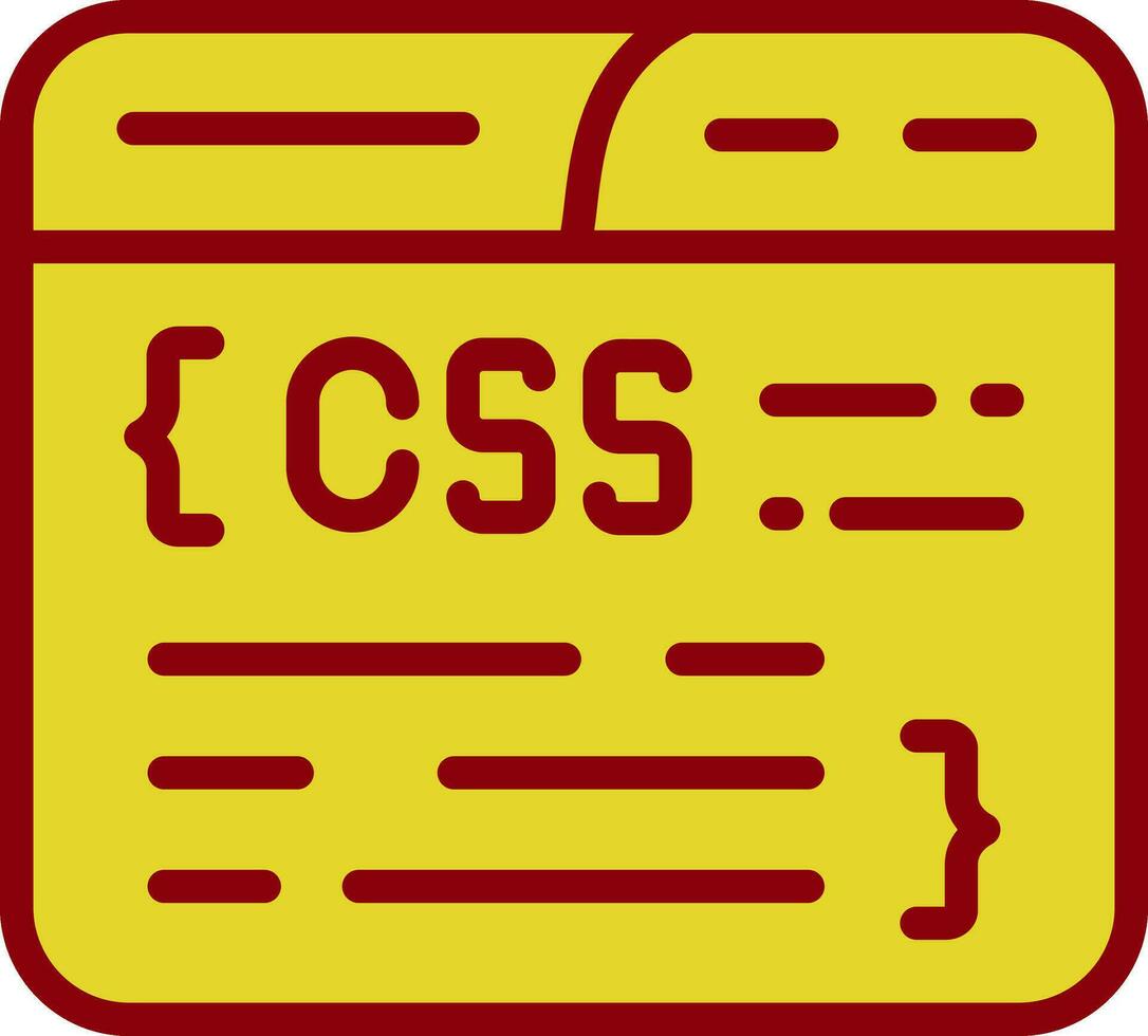 css codificação vetor ícone Projeto