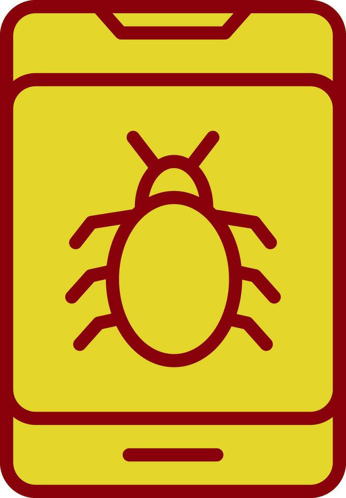 design de ícone de vetor de bug