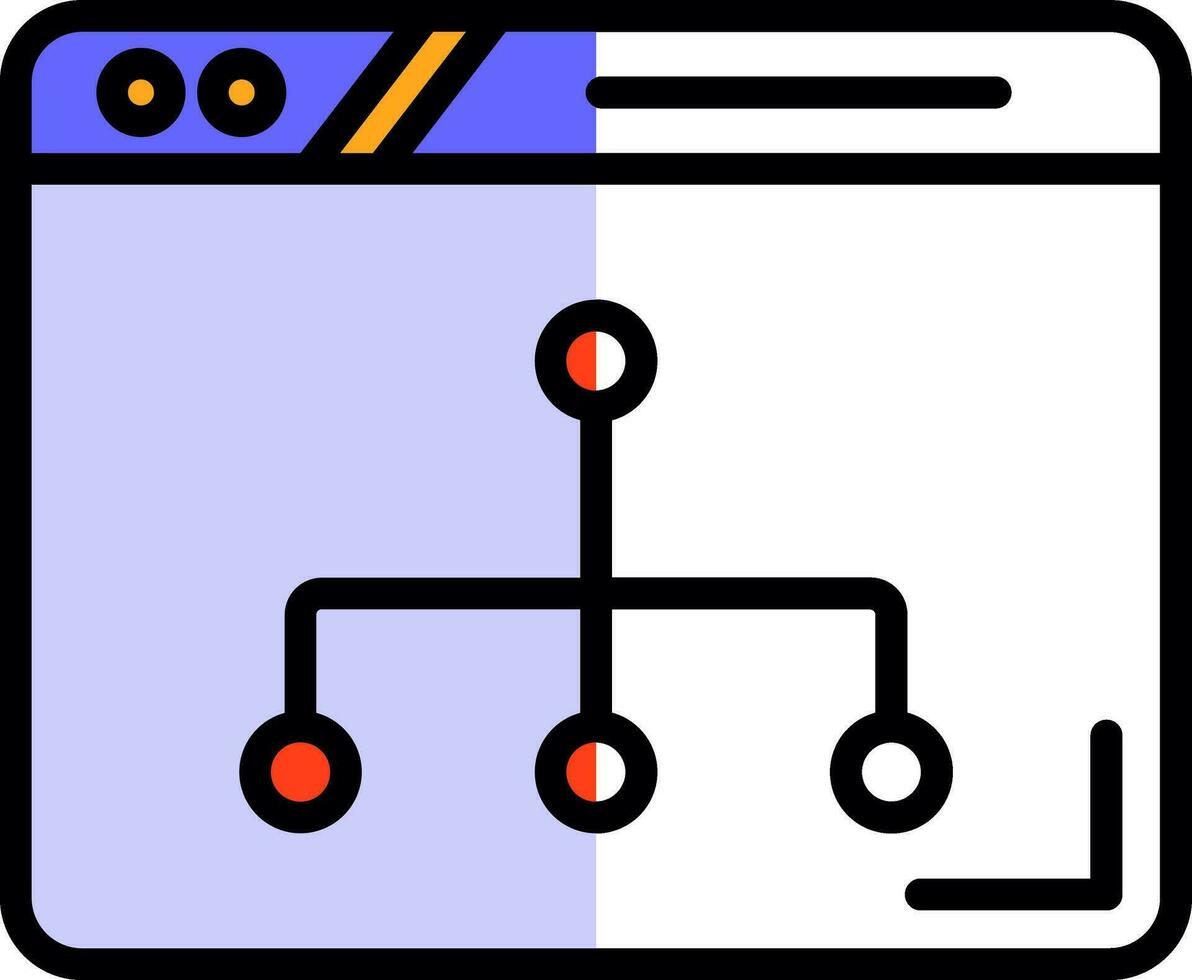 design de ícones vetoriais de design ux vetor