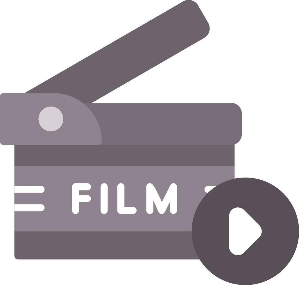 design de ícone de vetor de filmagem