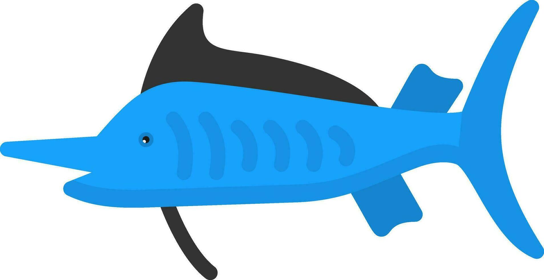 design de ícone de vetor de marlin