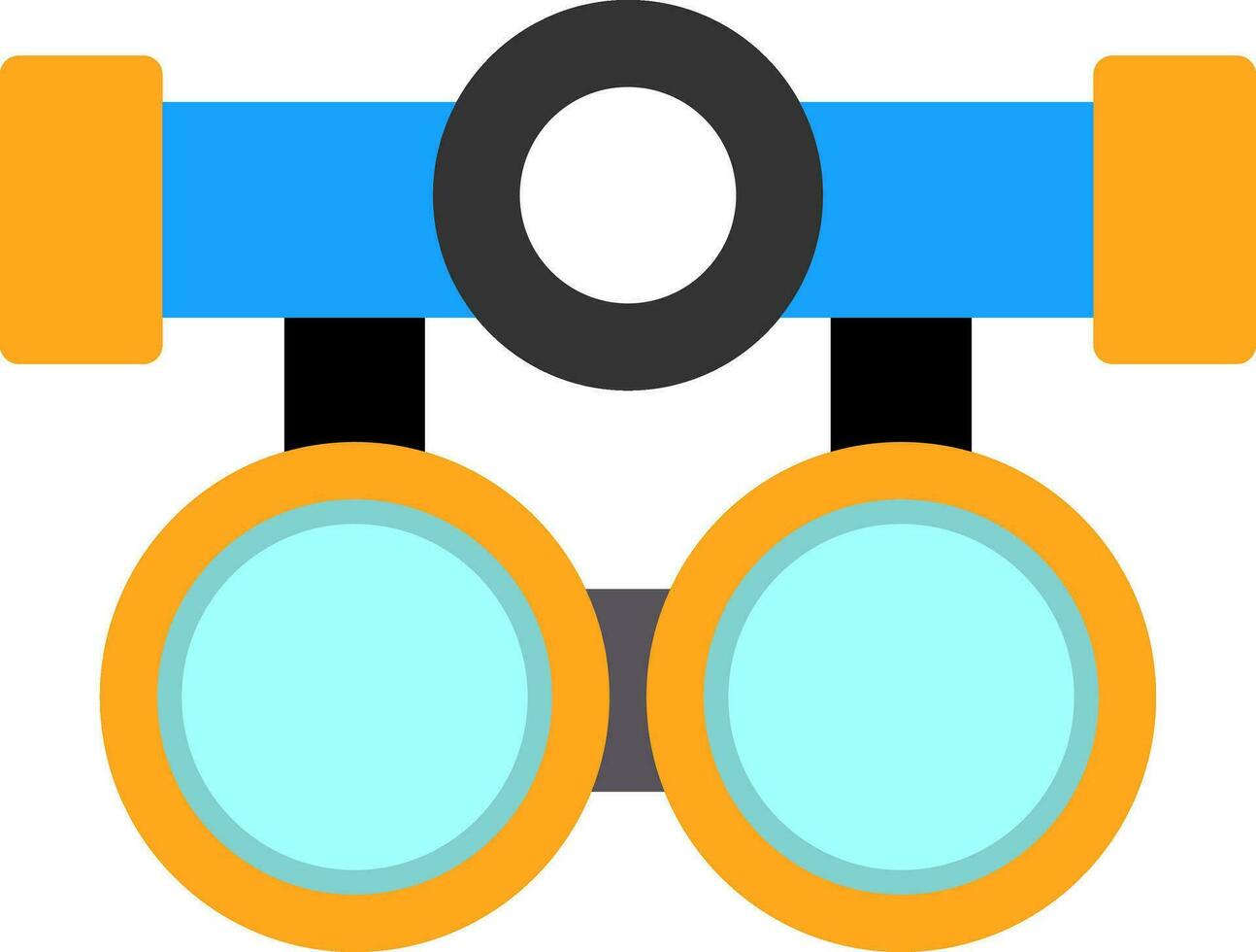 testando o design do ícone do vetor de óculos
