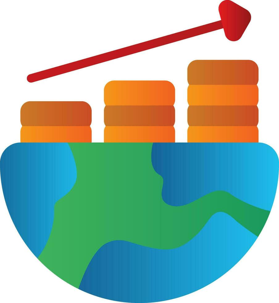 design de ícone de vetor de economia