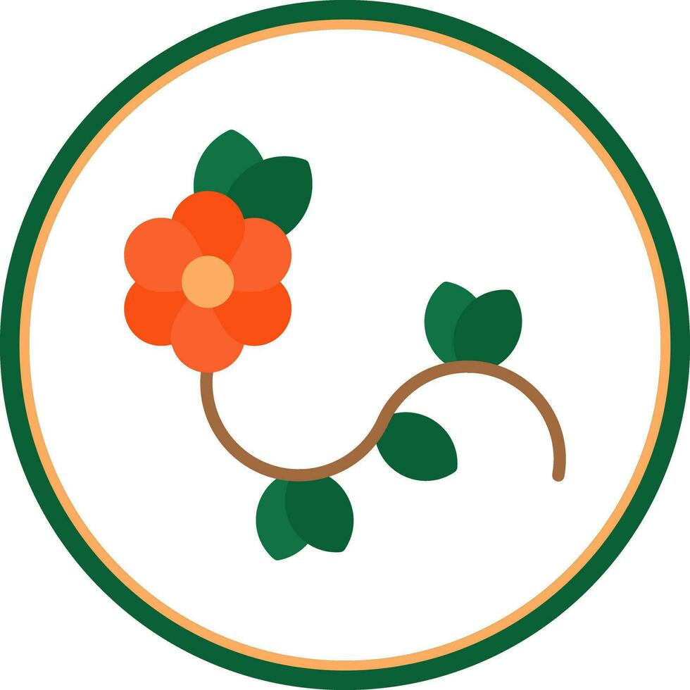 design de ícone de vetor de flores