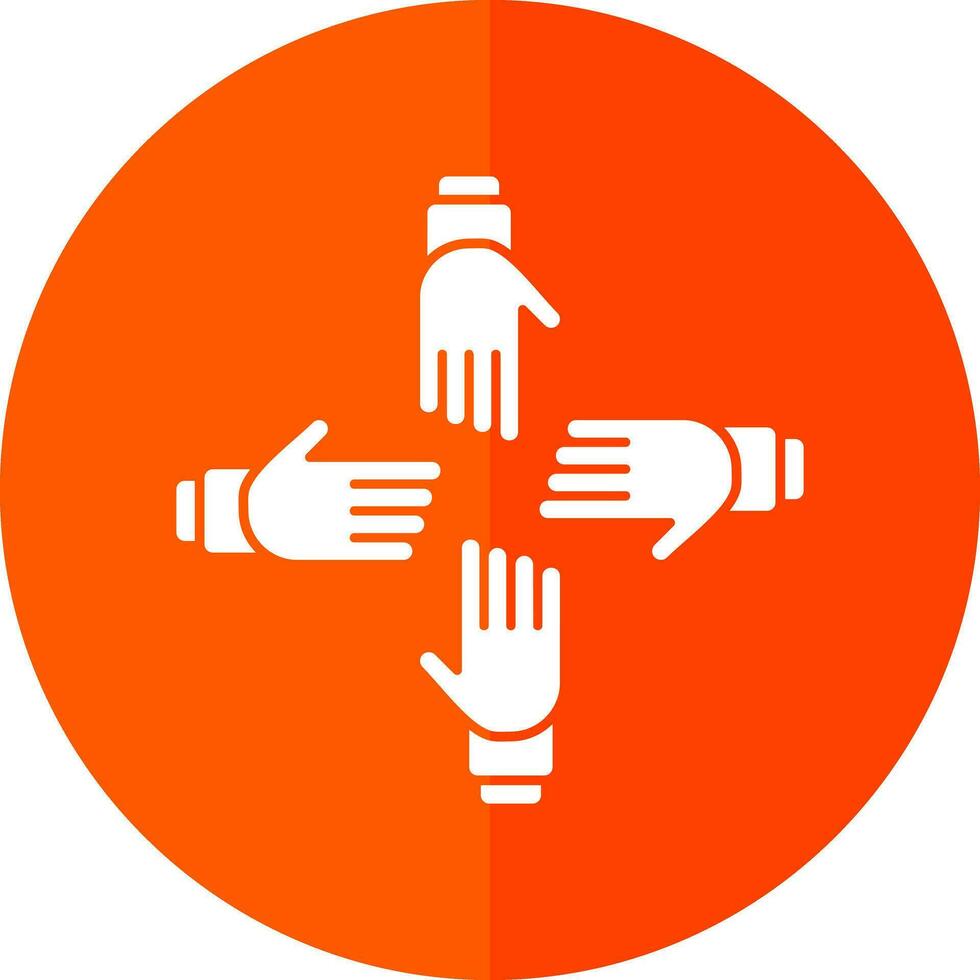 design de ícone de vetor de trabalho em equipe