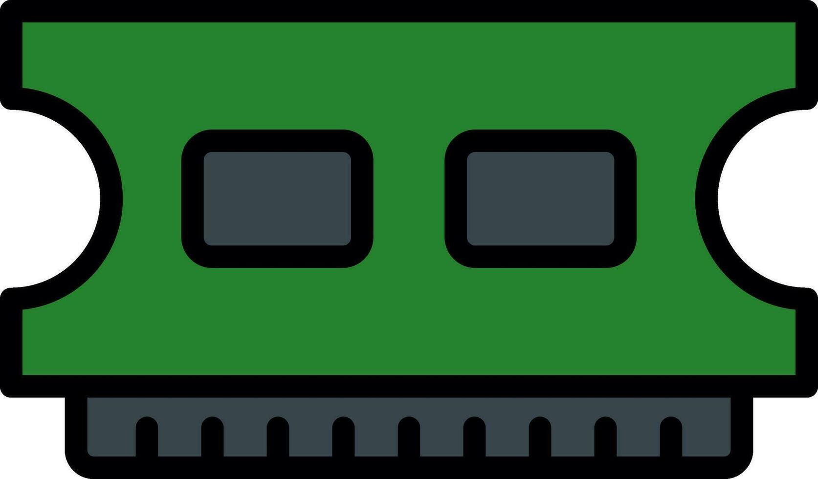 RAM vetor ícone Projeto