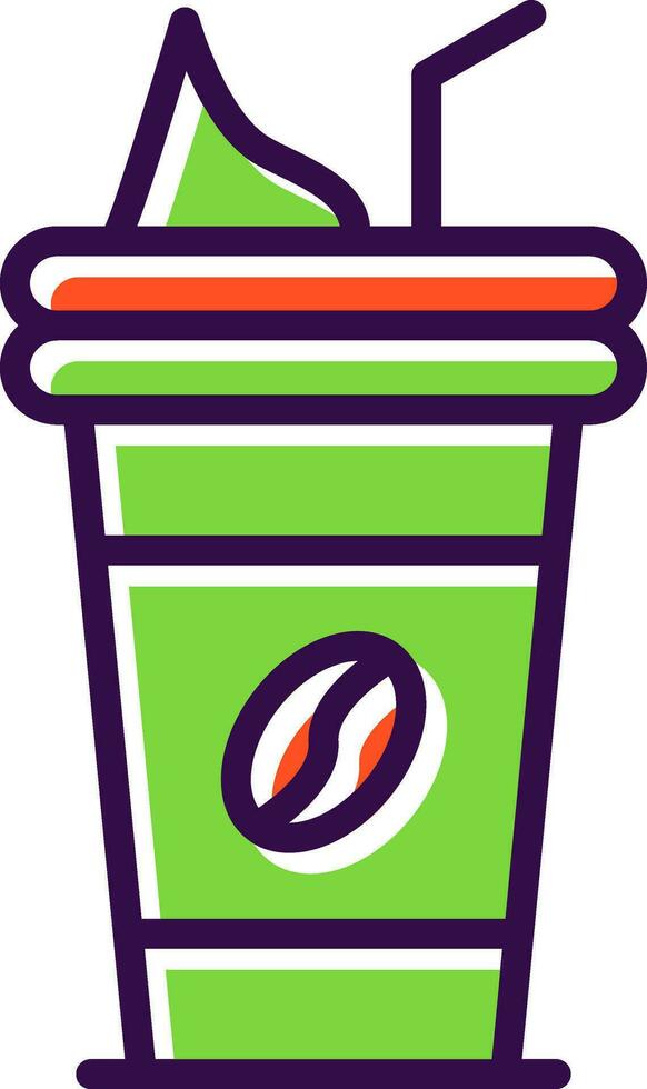 design de ícone de vetor frappe