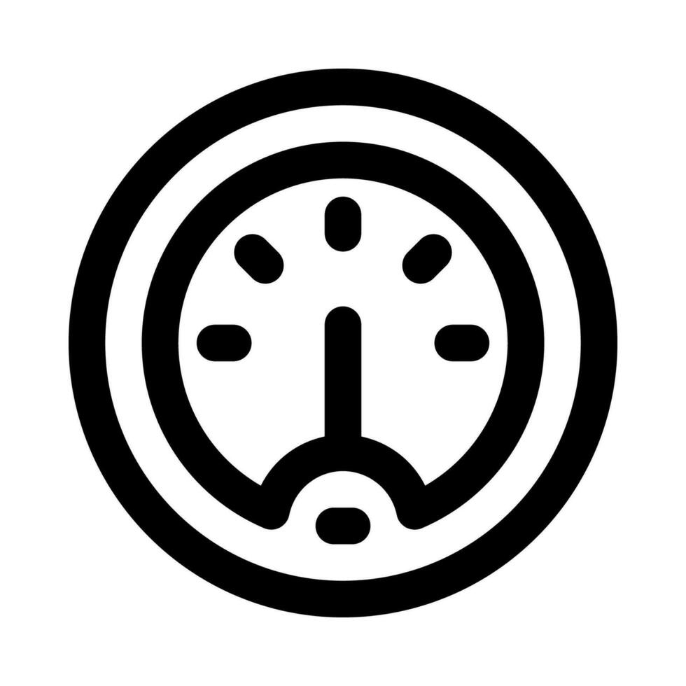 ícone do velocímetro para seu site, celular, apresentação e design de logotipo. vetor