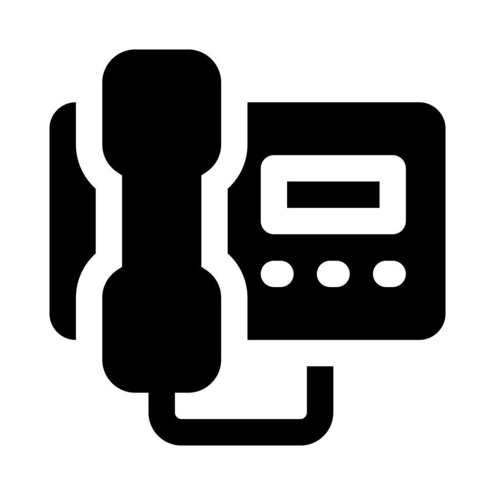 Telefone ícone para seu local na rede Internet, móvel, apresentação, e logotipo Projeto. vetor