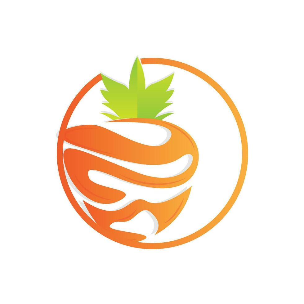 design de logotipo de abacaxi, vetor de frutas frescas, ilustração de plantação, rótulo de marca de produtos de frutas