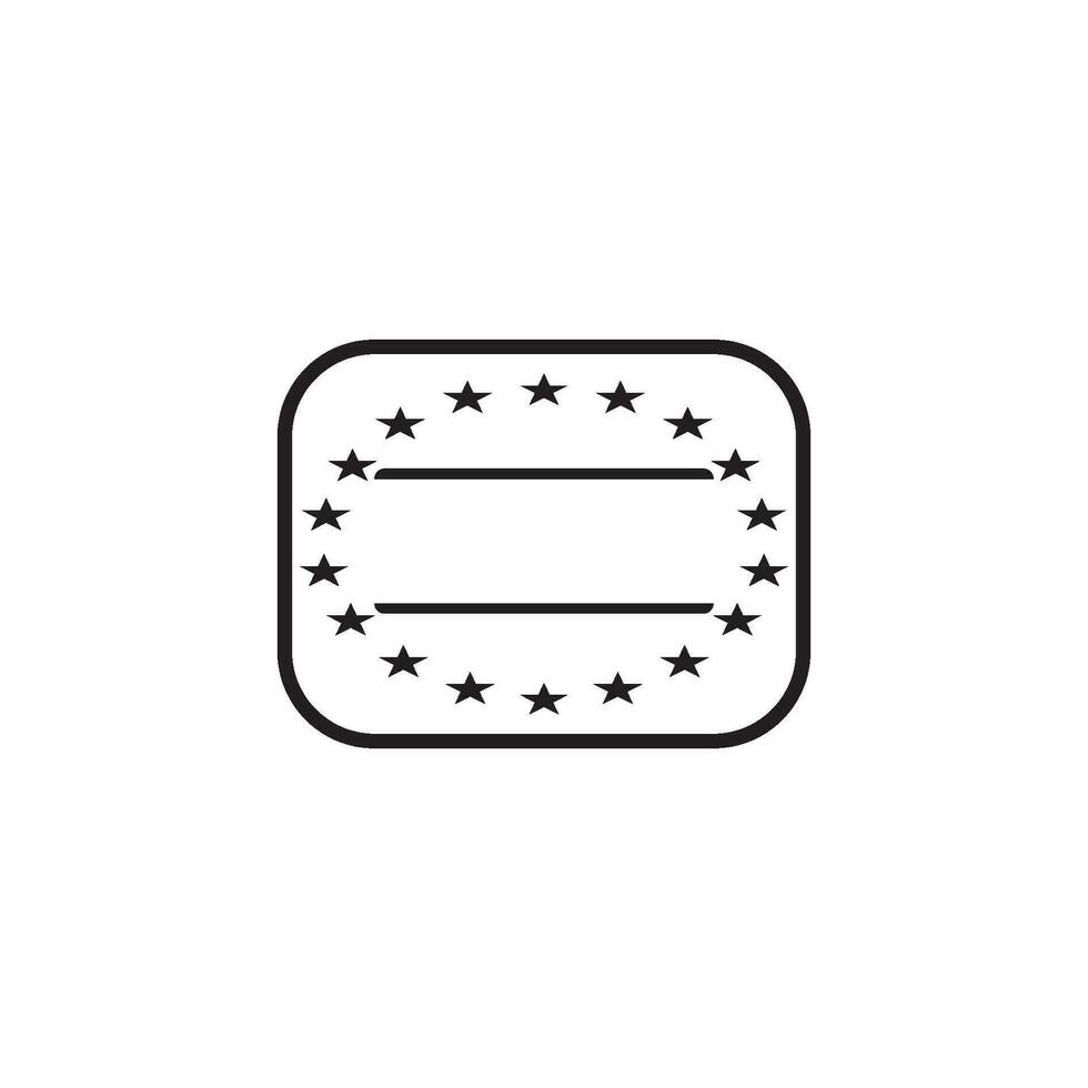 Estrela logotipo ícone ,ilustração Projeto modelo vetor. vetor