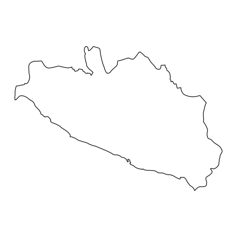 guerrero Estado mapa, administrativo divisão do a país do México. vetor ilustração.