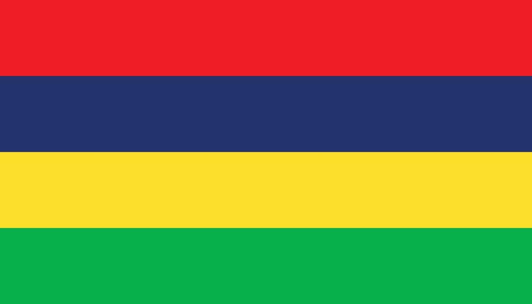 Maurícia bandeira ícone dentro plano estilo. nacional placa vetor ilustração. político o negócio conceito.