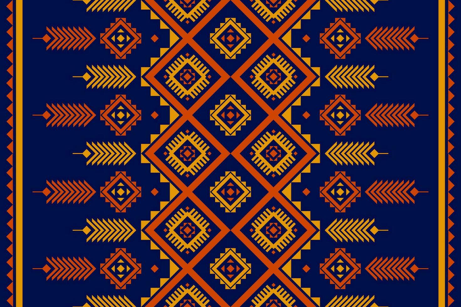 arte de padrão tribal de tapete. padrão geométrico étnico sem costura tradicional. estilo americano, mexicano. vetor