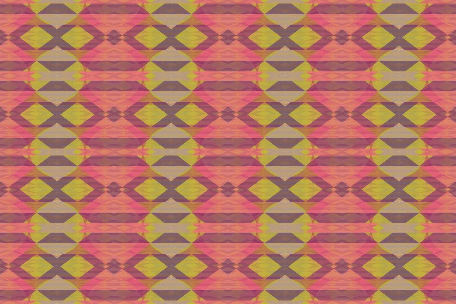 étnico ziguezague padronizar dentro retro cores, asteca estilo desatado vetor fundo