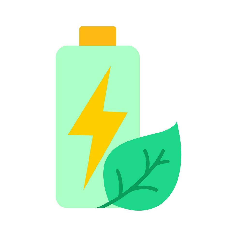 poder bateria eco natureza meio Ambiente isolado ícone Projeto vetor
