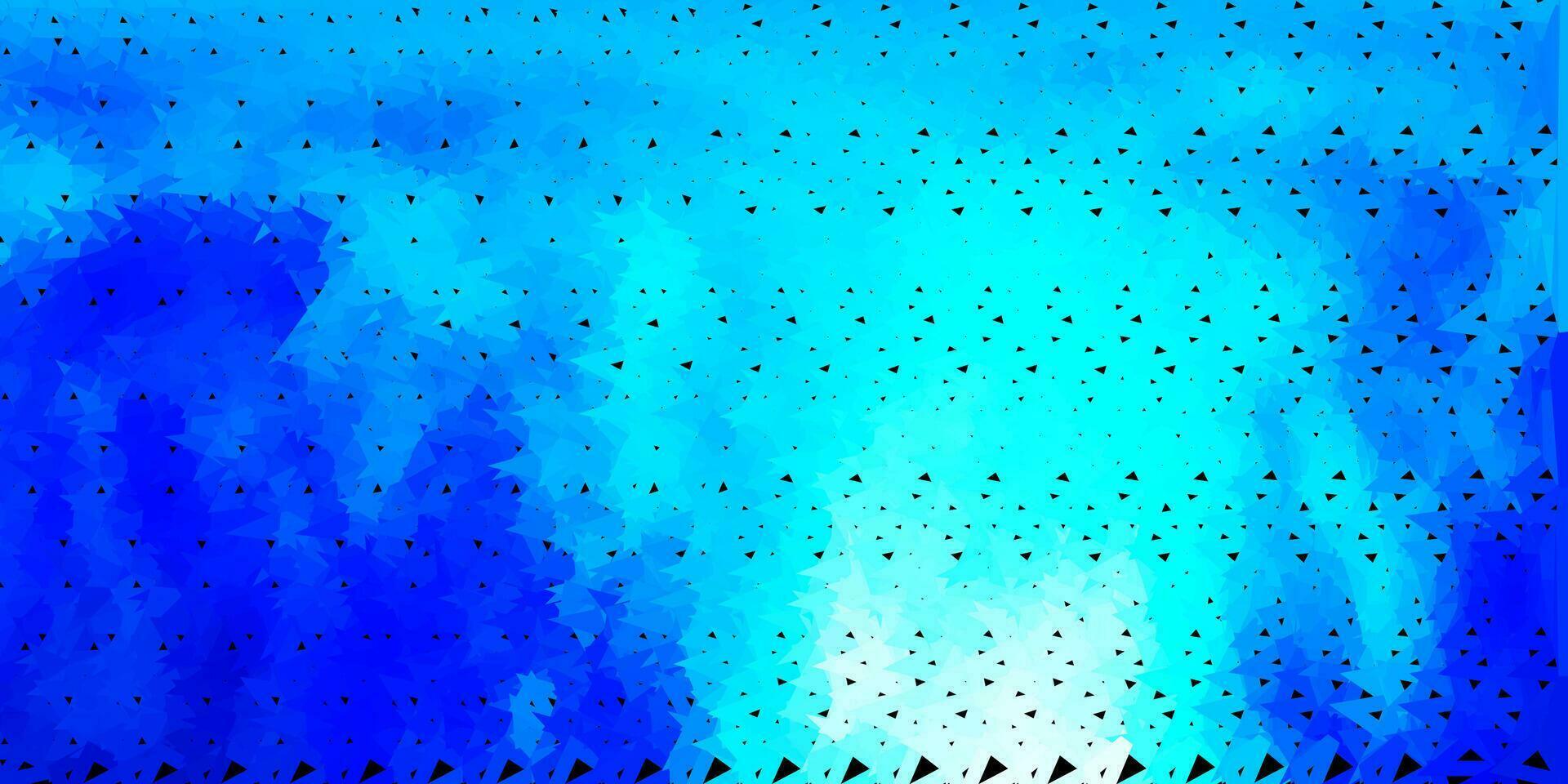 layout de polígono gradiente de vetor azul escuro.