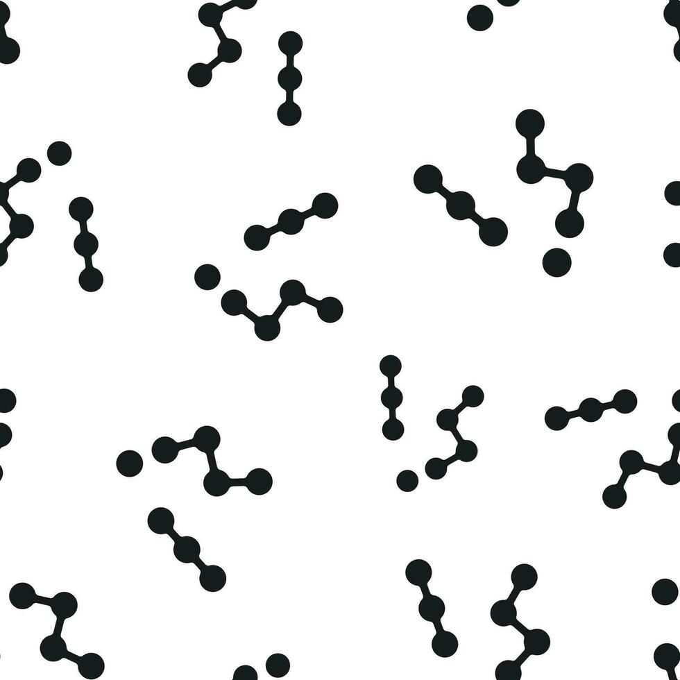 molécula estrutura ícone desatado padronizar fundo. o negócio conceito vetor ilustração. molecular estrutura símbolo padronizar.