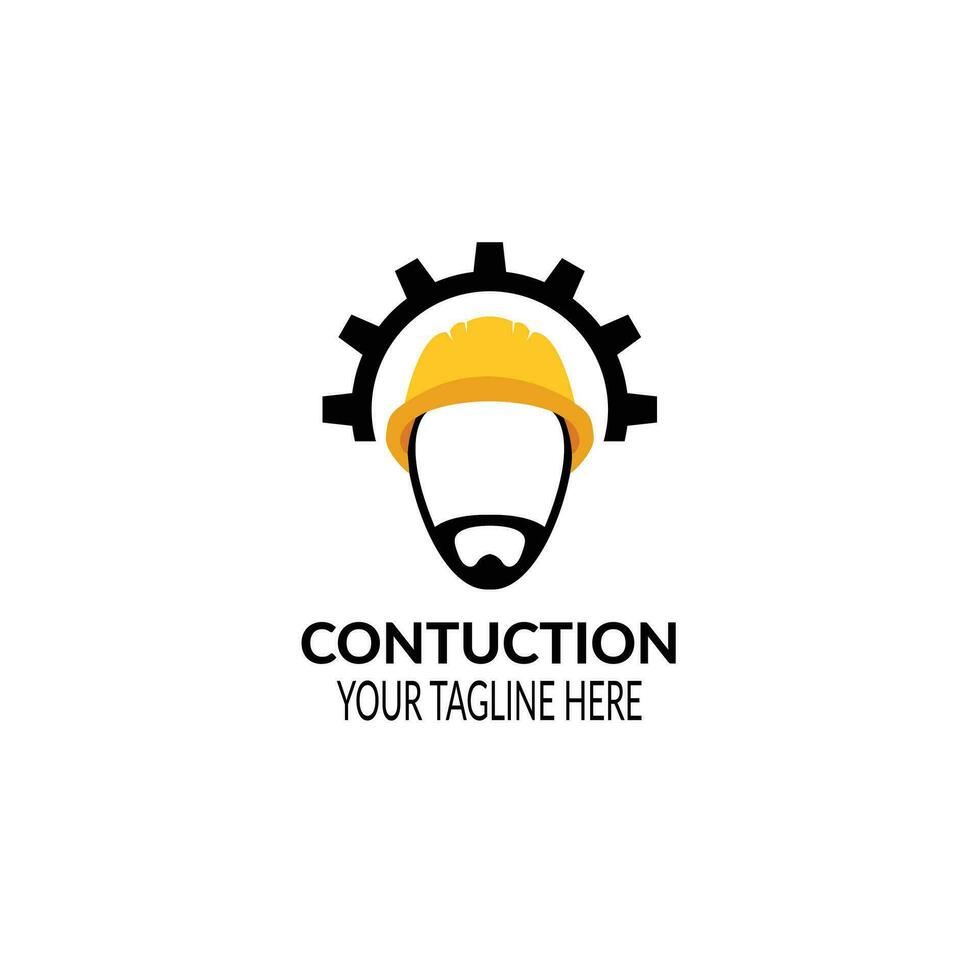 vetor de logotipo de construção