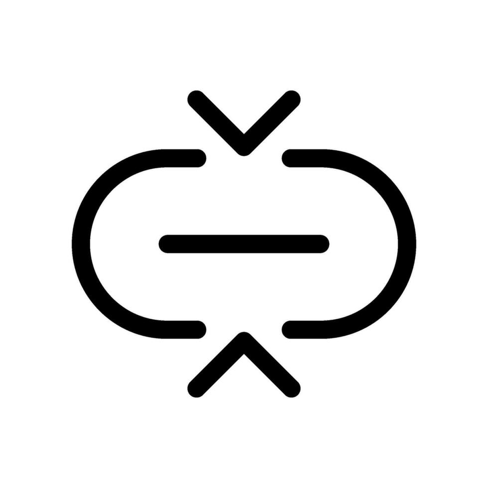 desvincular ícone vetor símbolo Projeto ilustração