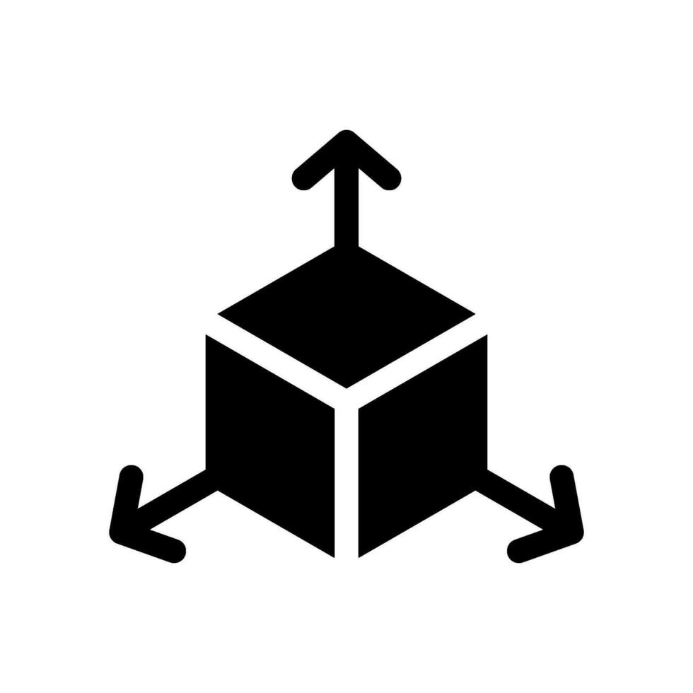 3d ícone vetor símbolo Projeto ilustração