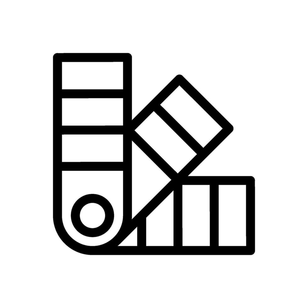 cor paleta ícone vetor símbolo Projeto ilustração