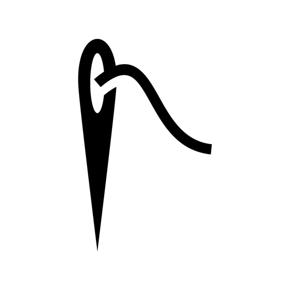 agulha ícone vetor símbolo Projeto ilustração