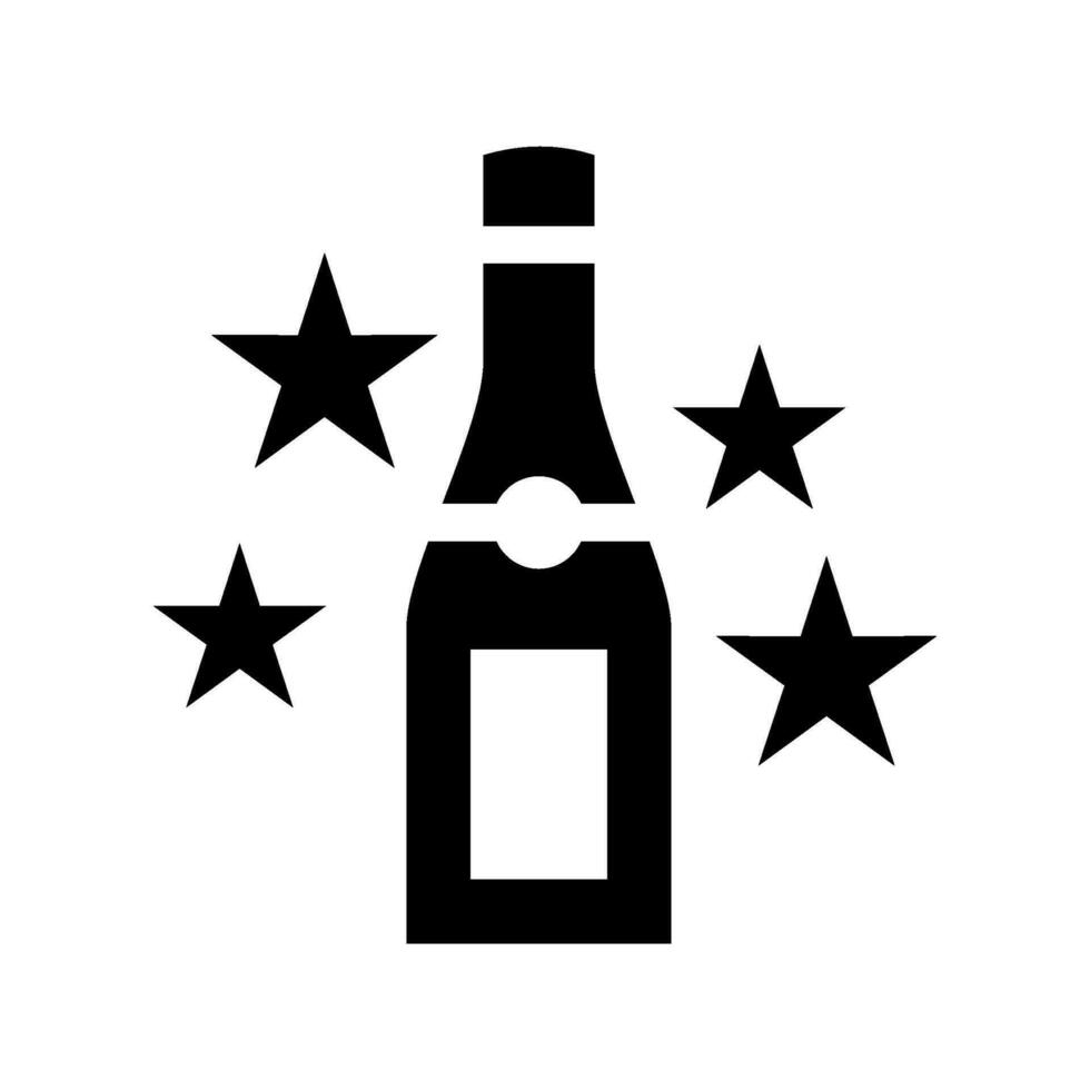 champanhe ícone vetor símbolo Projeto ilustração