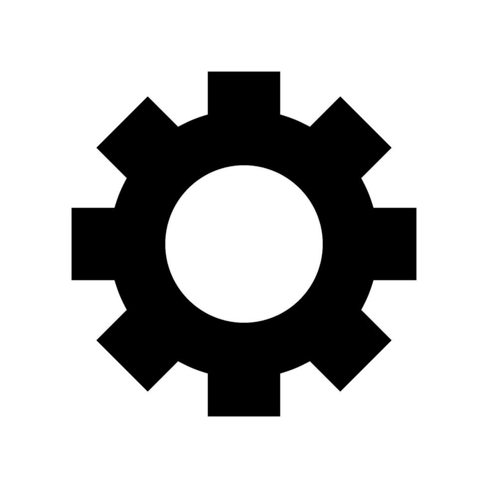 configurações ícone vetor símbolo Projeto ilustração