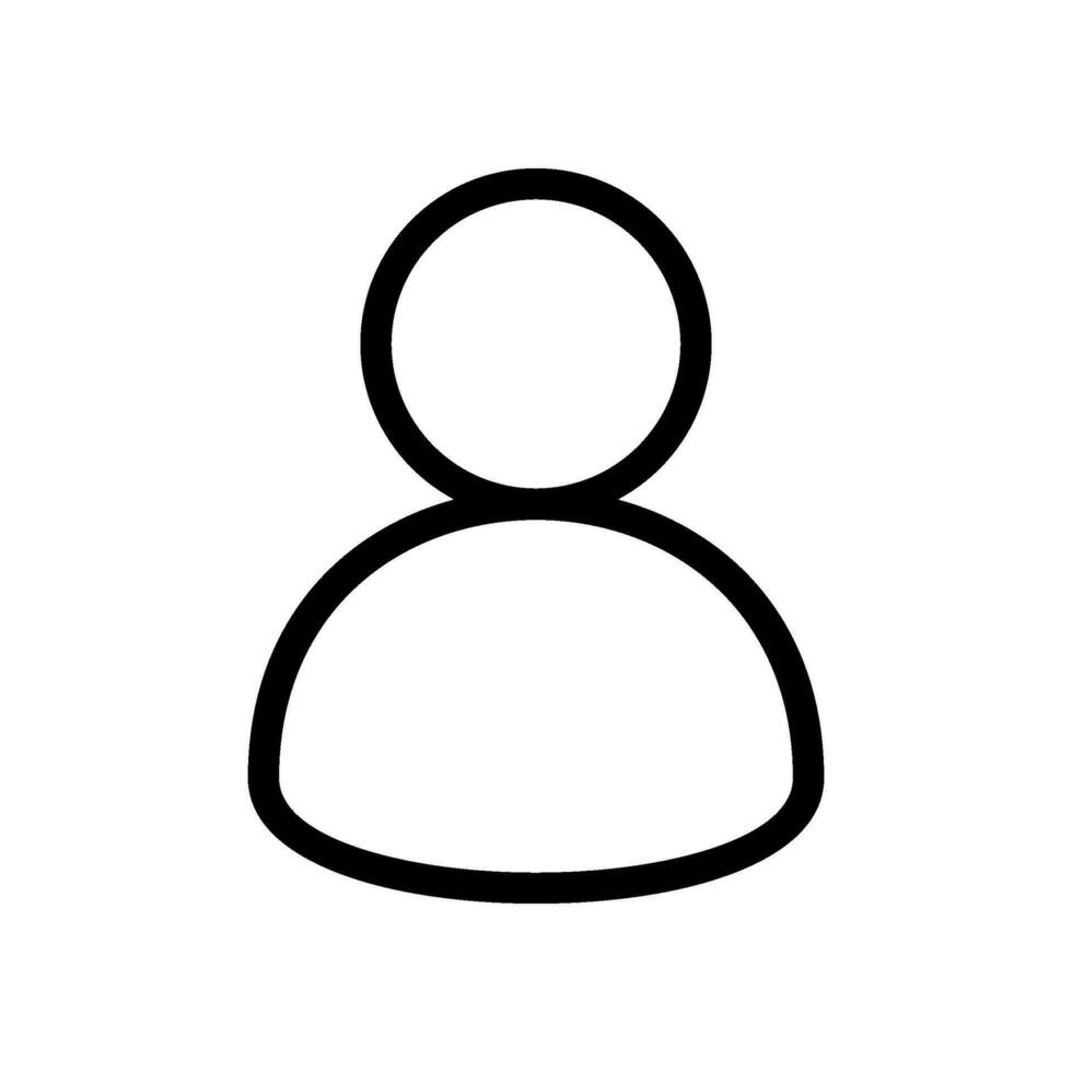 avatar ícone vetor símbolo Projeto ilustração