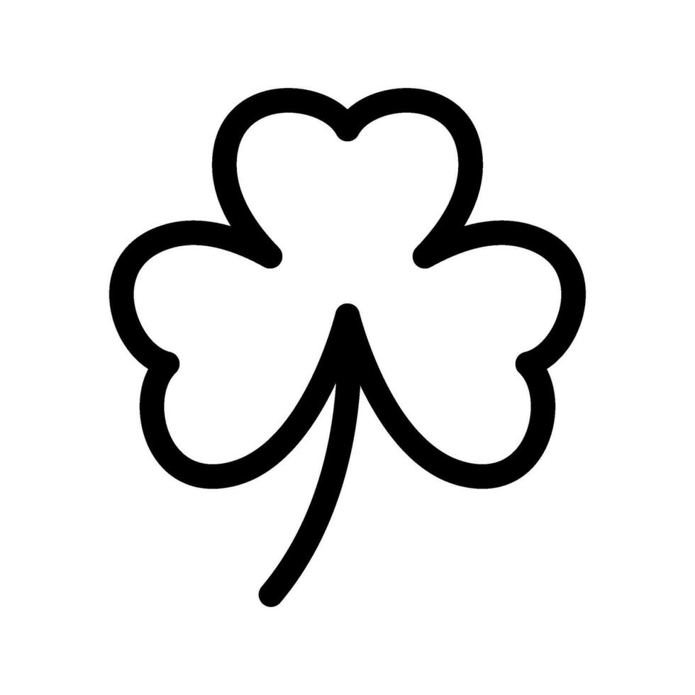 trevo ícone vetor símbolo Projeto ilustração