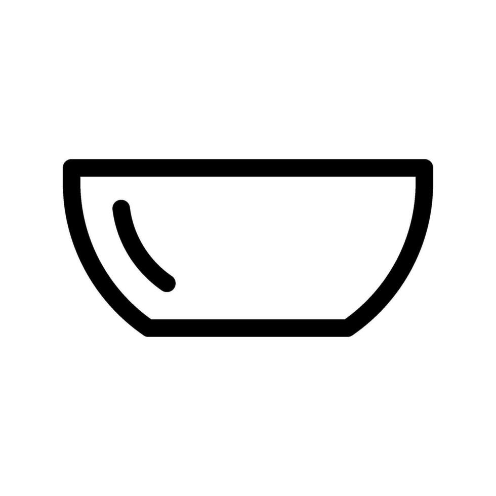 tigela ícone vetor símbolo Projeto ilustração