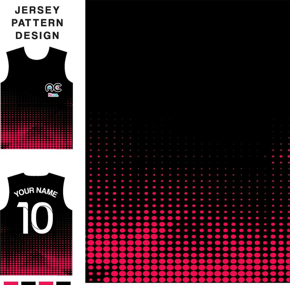 abstrato meio-tom conceito vetor jérsei padronizar modelo para impressão ou sublimação Esportes uniformes futebol voleibol basquetebol e-sports ciclismo e pescaria livre vetor.