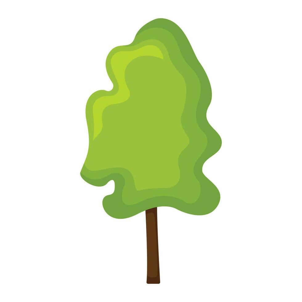 conceito árvore orgânico natural pinho e abeto floresta ícone vetor ilustração botânico gráfico madeira paisagem, isolado em branco.