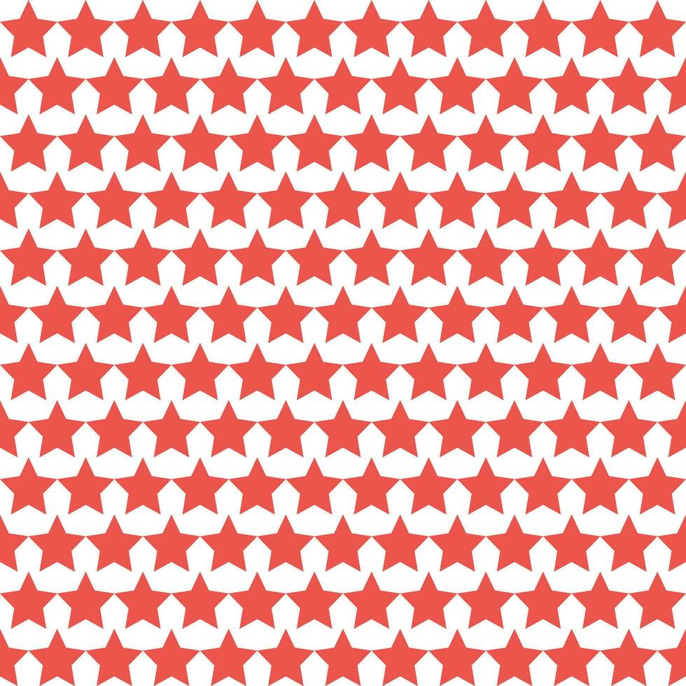 vermelho estrela. Estrela padronizar. Estrela padronizar fundo. Estrela fundo. desatado padronizar. para pano de fundo, decoração, presente invólucro vetor