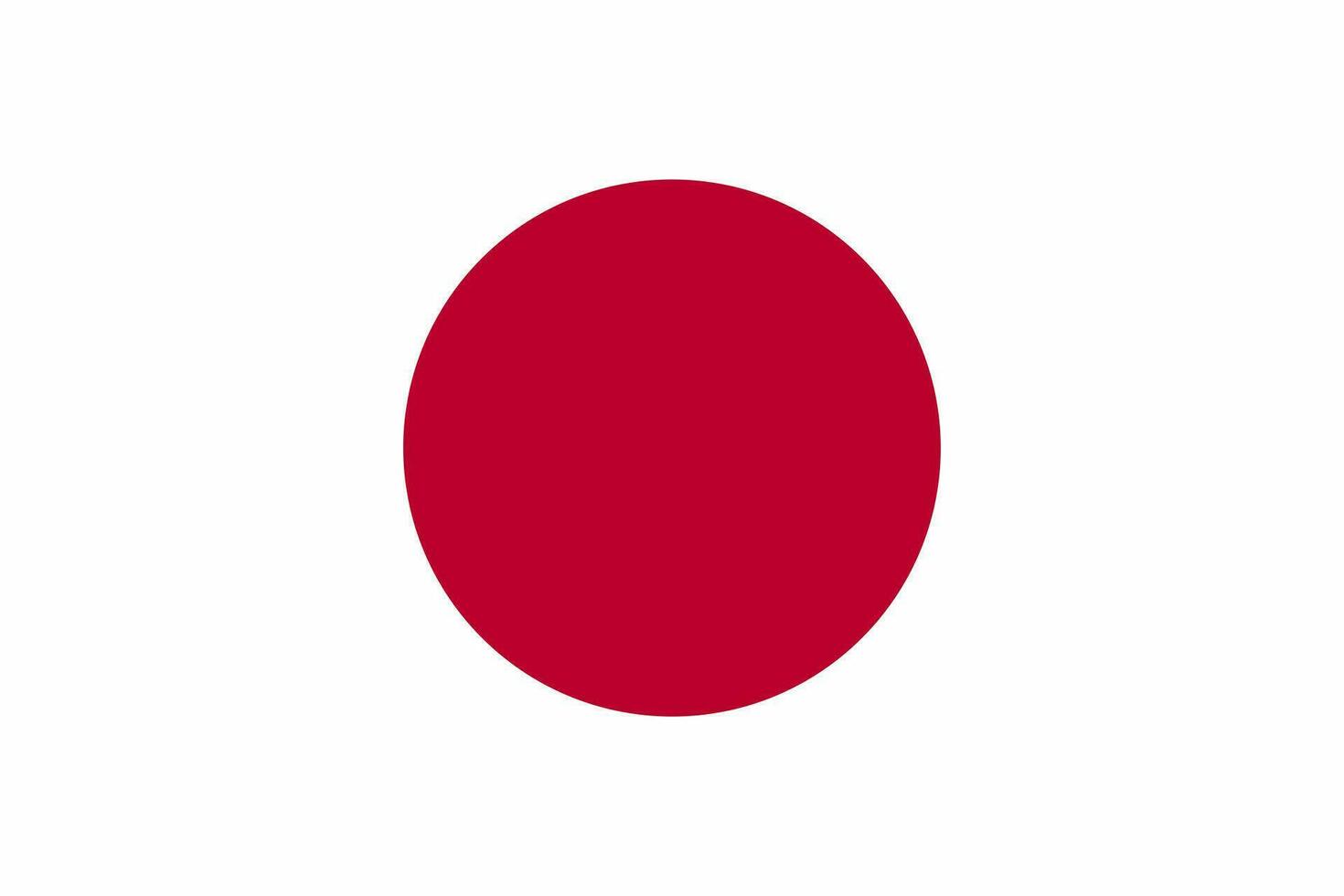 Japão bandeira. vetor ilustração
