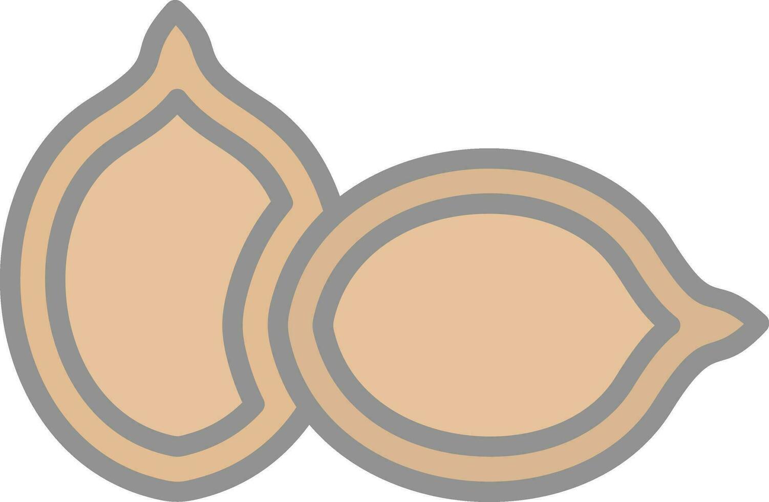 design de ícone de vetor de sementes