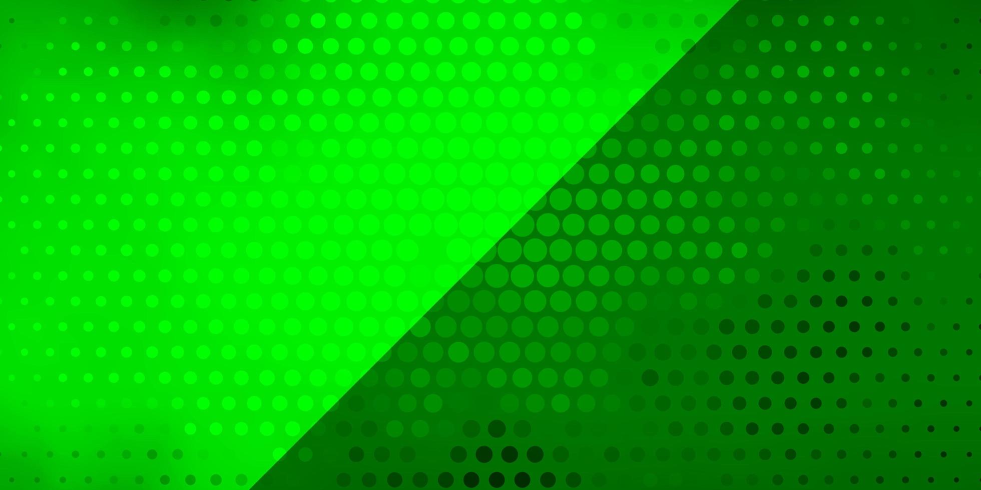 fundo vector verde claro com círculos design decorativo abstrato em estilo gradiente com design de bolhas para seus comerciais
