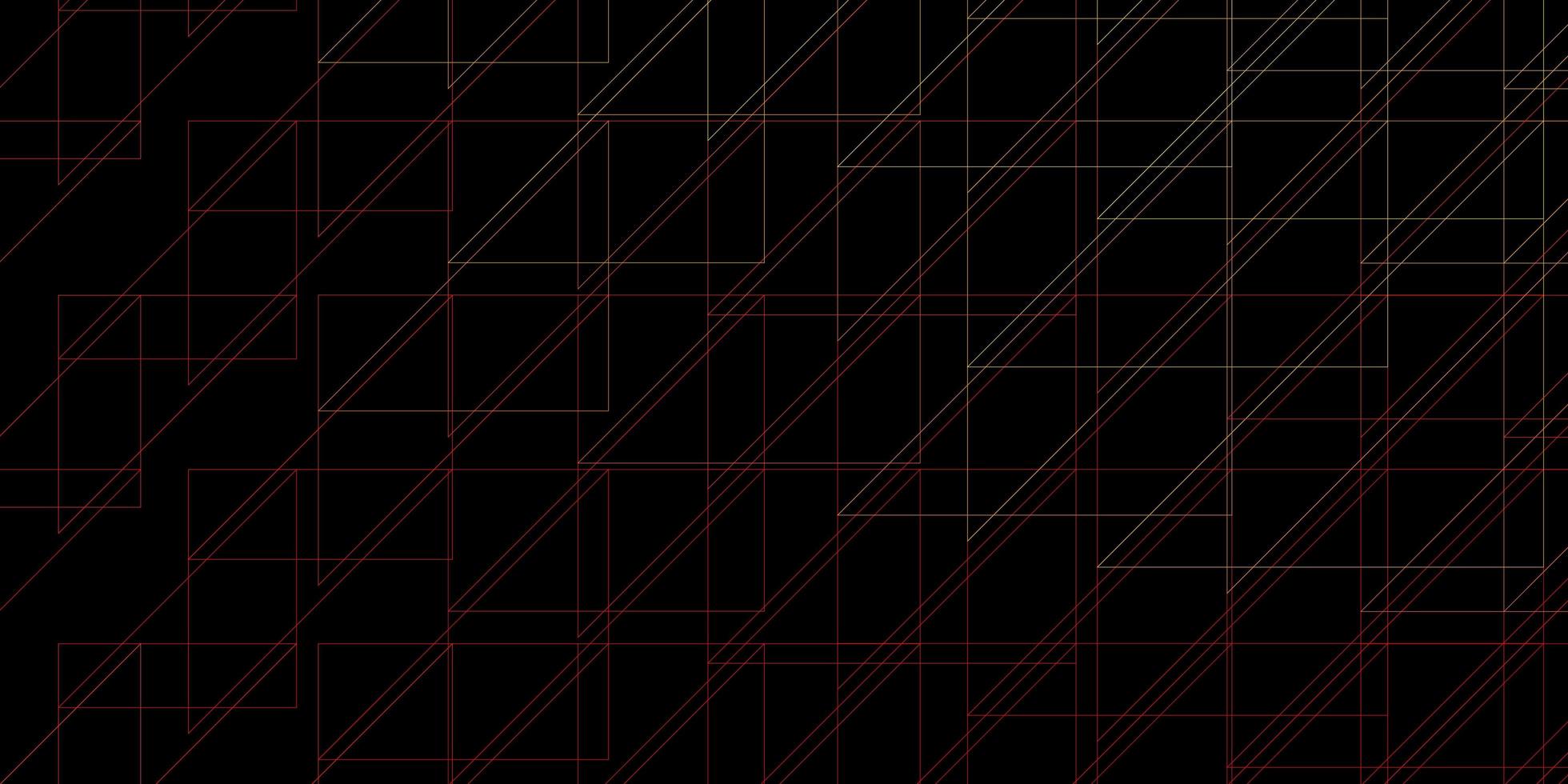 pano de fundo laranja escuro com linhas repetidas linhas em fundo abstrato com padrão gradiente para folhetos de livretos vetor