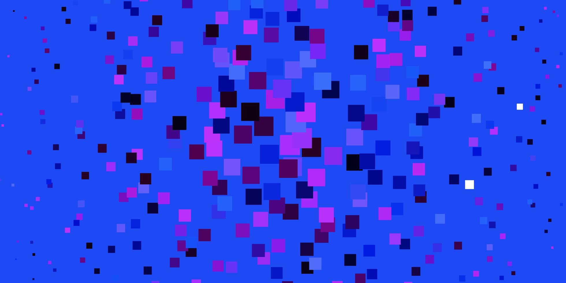 fundo vector azul-de-rosa claro com retângulos ilustração colorida com retângulos gradientes e quadrados modelo moderno para sua página de destino