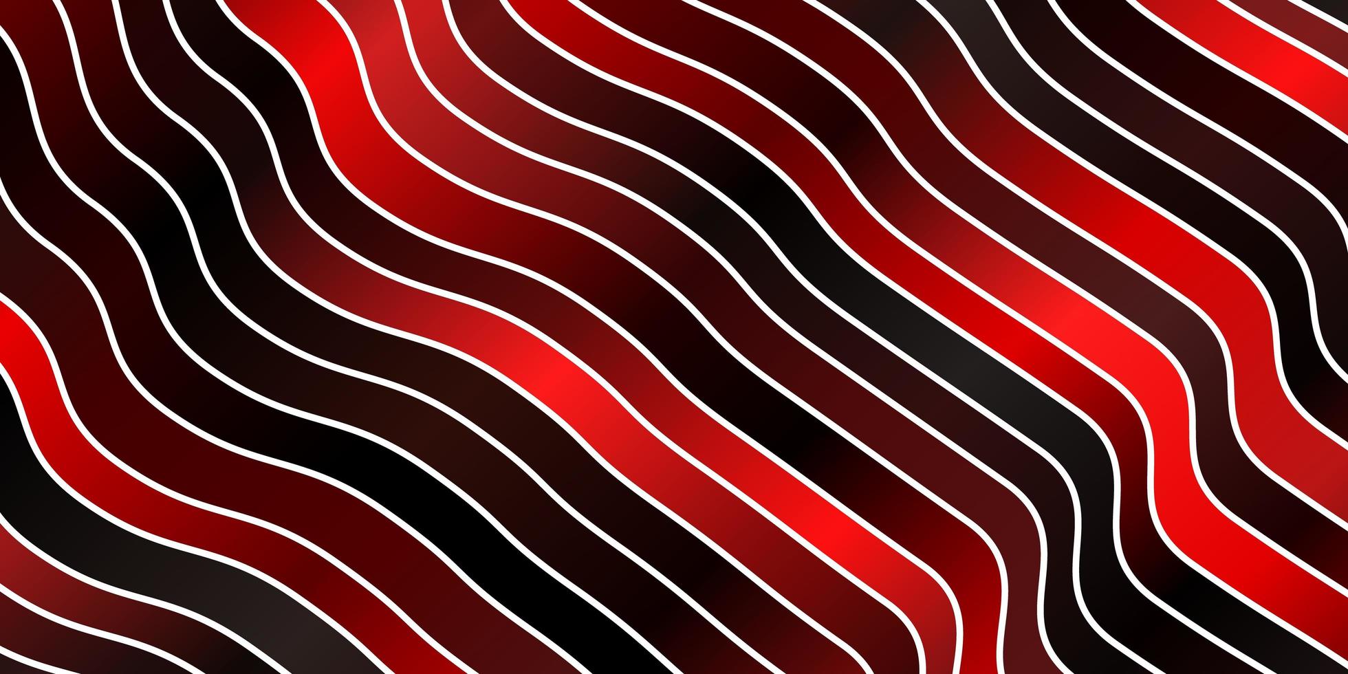 pano de fundo vermelho escuro com ilustração de curvas em estilo abstrato com padrão curvado gradiente para anúncios comerciais vetor