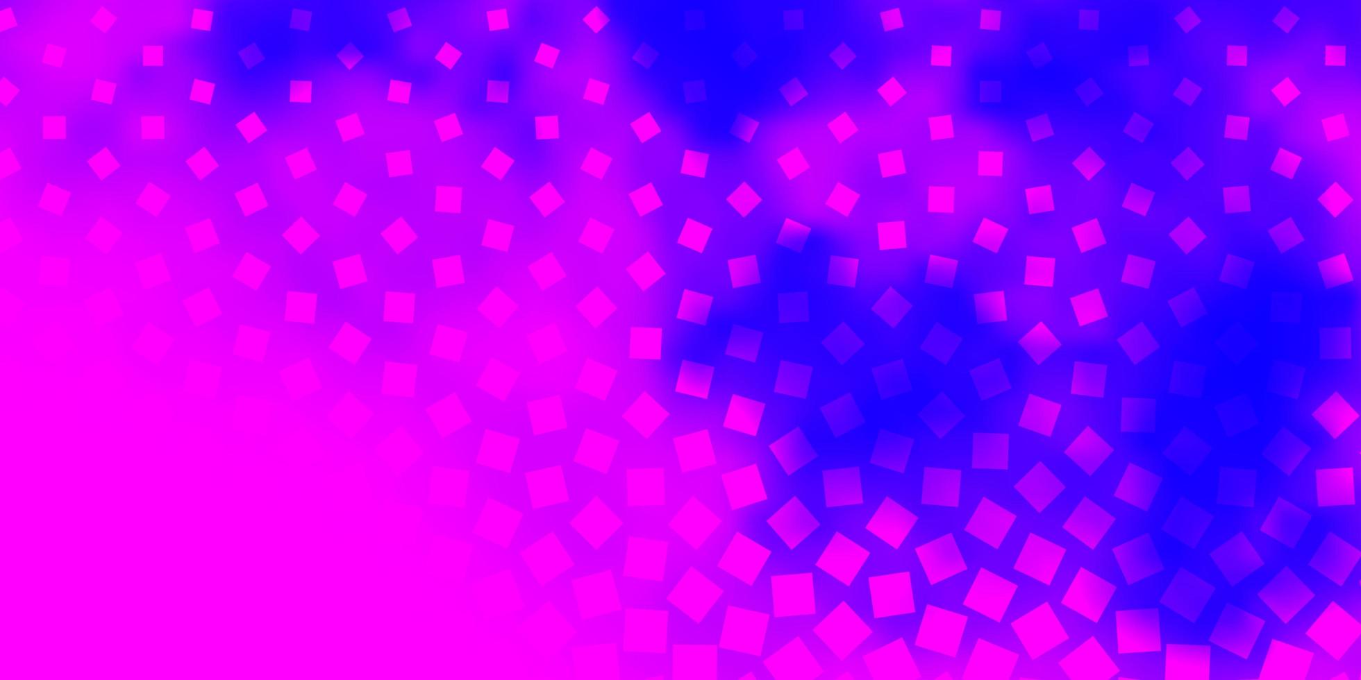 layout de vetor rosa roxo claro com linhas retângulos retângulos com gradiente colorido no padrão de fundo abstrato para anúncios comerciais
