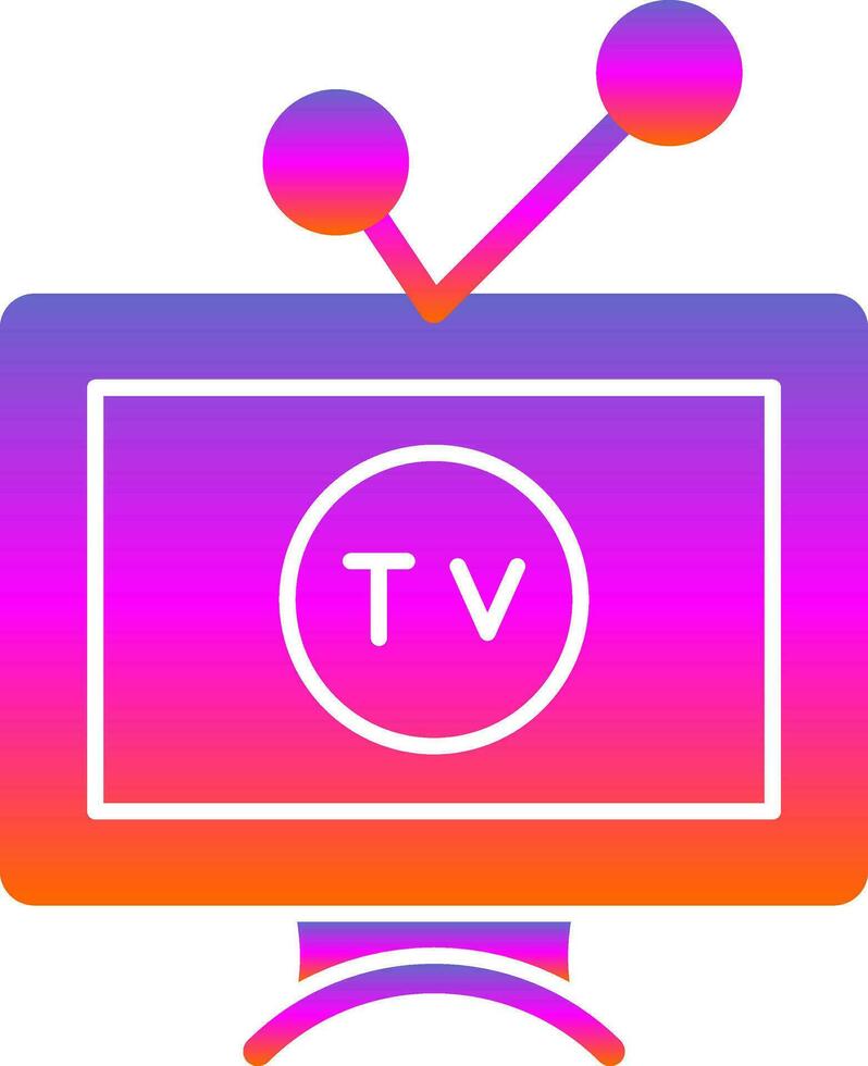 televisão vetor ícone Projeto