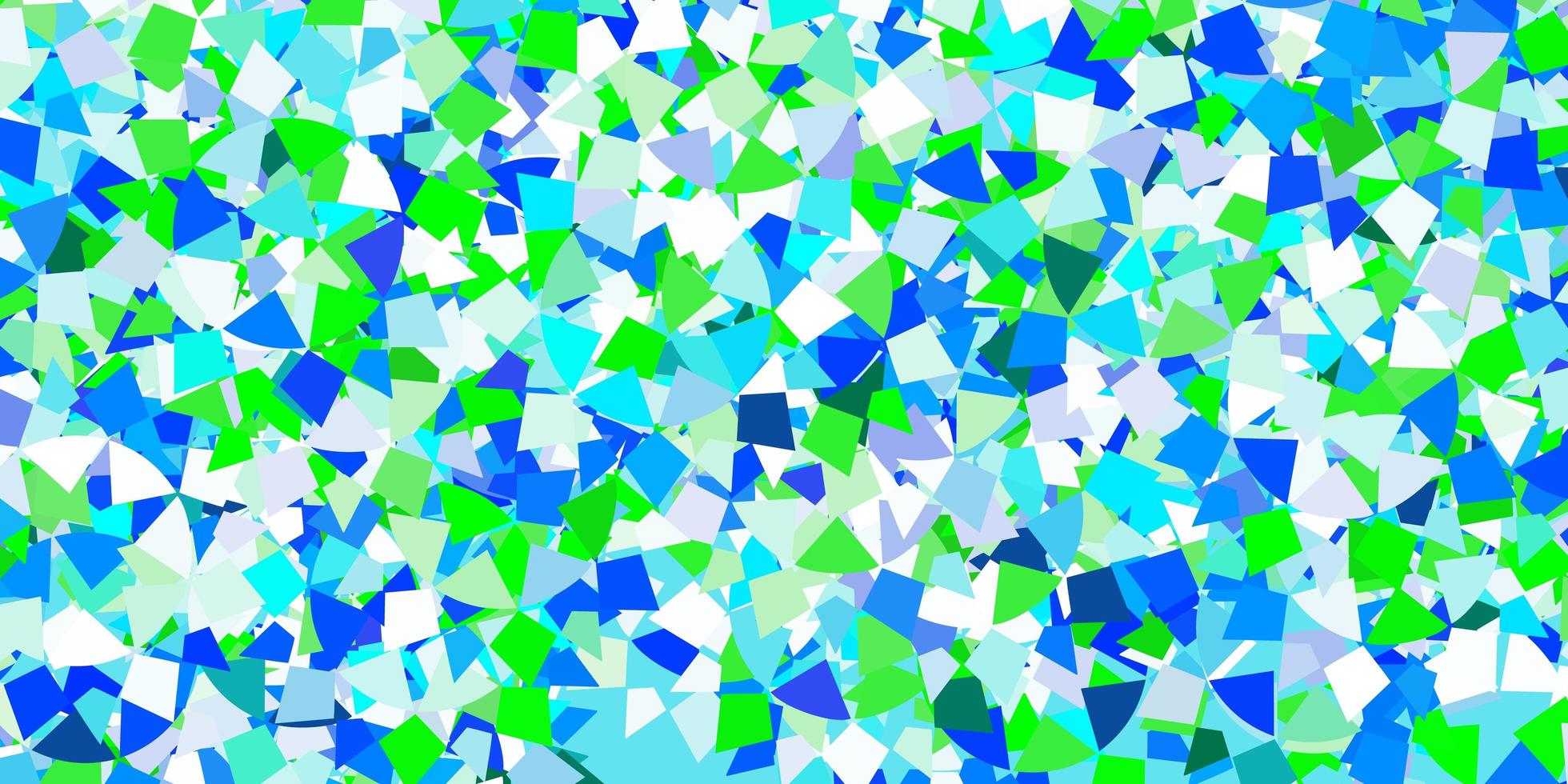 padrão de vetor azul claro com estilo poligonal