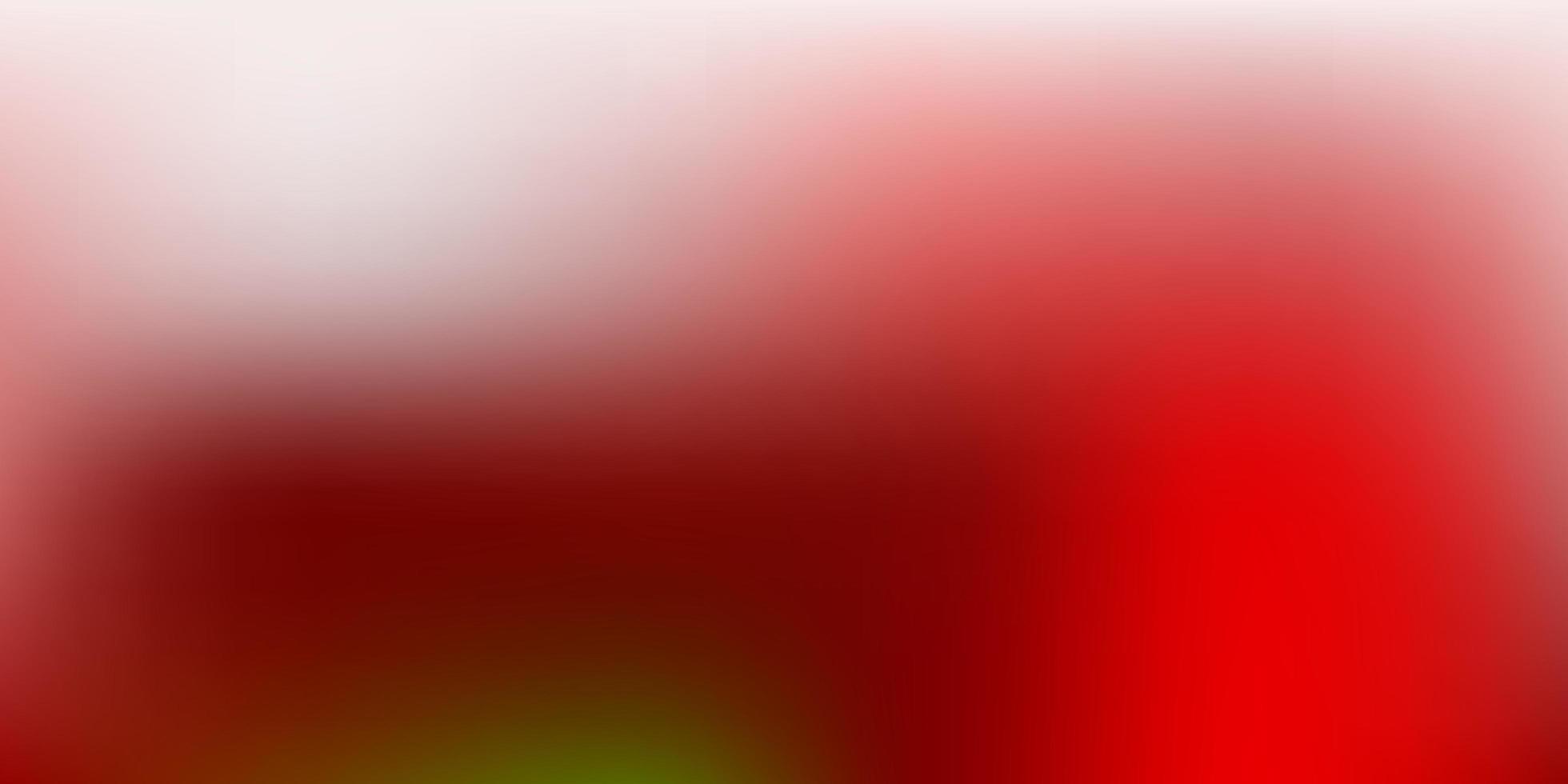 modelo de desfoque abstrato de vetor vermelho verde escuro