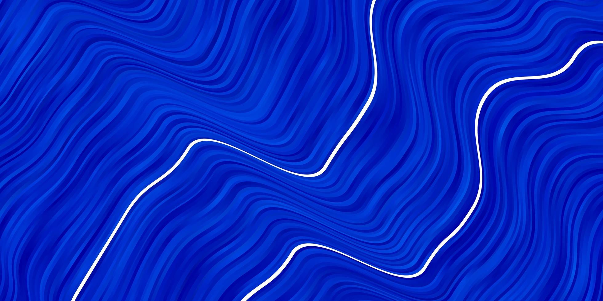 textura de vetor azul claro com linhas irônicas ilustração colorida com linhas curvas melhor design para seu banner de pôster de anúncio