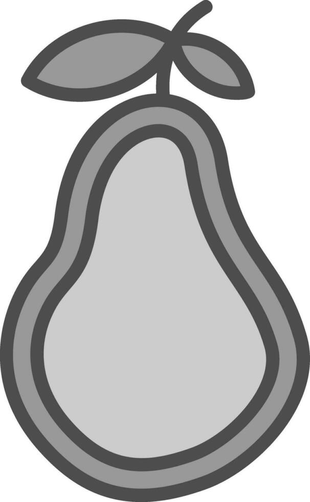 design de ícone de vetor de pêra