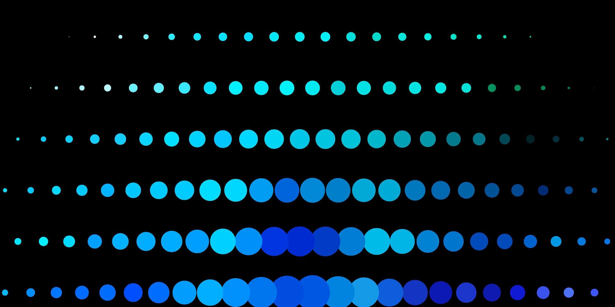 textura de vetor verde azul escuro com discos ilustração abstrata moderna com design de formas de círculo colorido para banners de cartazes