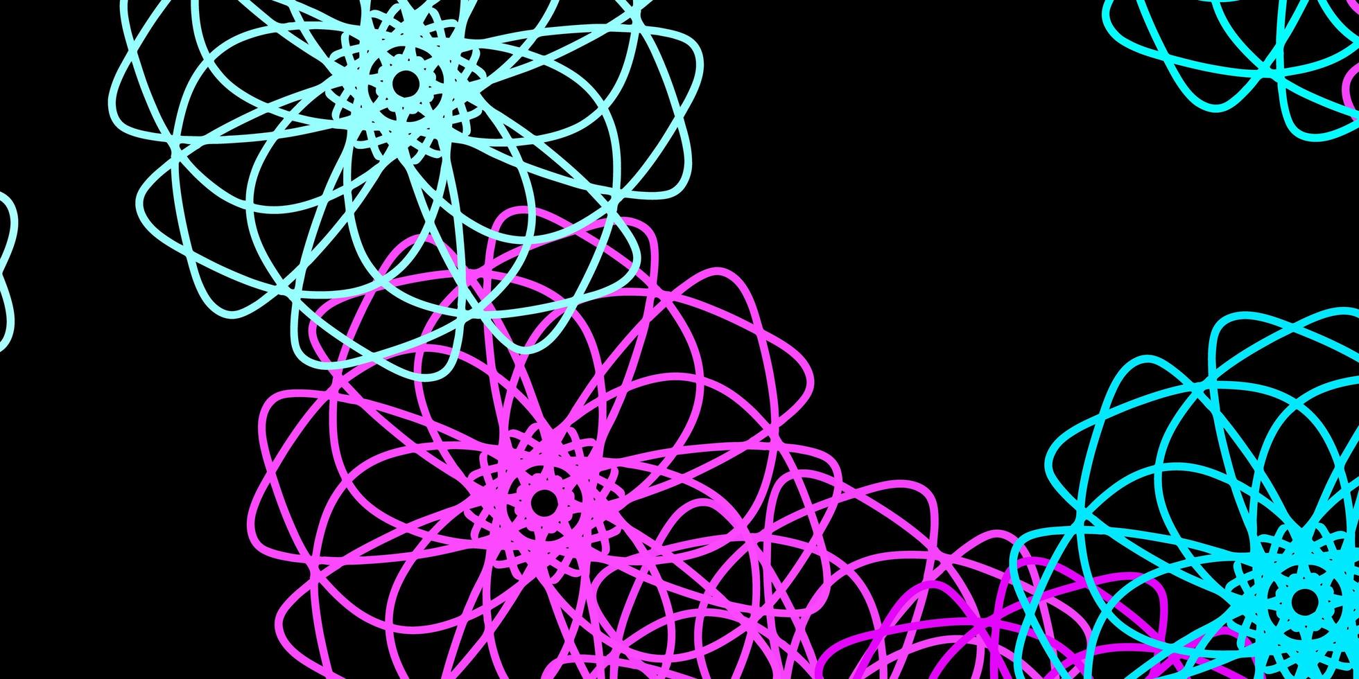 fundo vector azul-de-rosa escuro com formas aleatórias